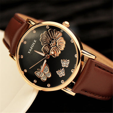 Wristwatches Butterfly Bling