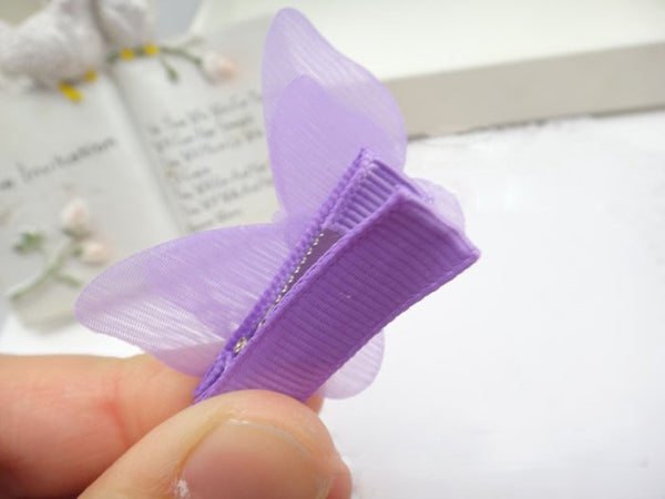 Cute Lace Butterfly Clips