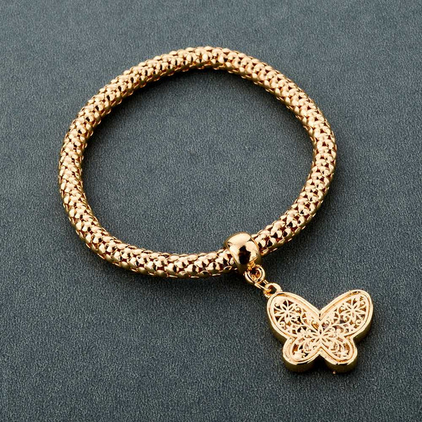 Long Way Butterfly Charm Bracelets