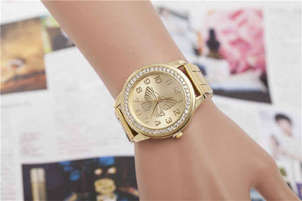 Luxury Butterfly Wrist Watch
